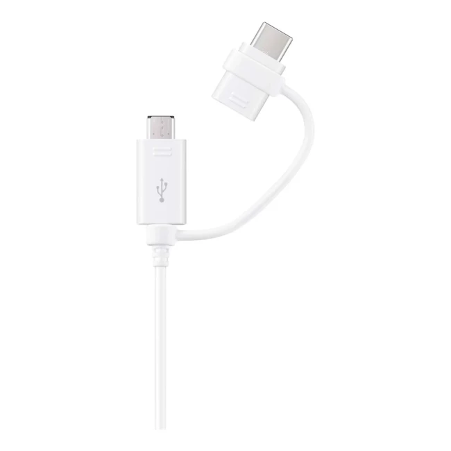 Кабель Samsung Combo Type-C & MicroUSB White (EP-DG930DWEGRU)
