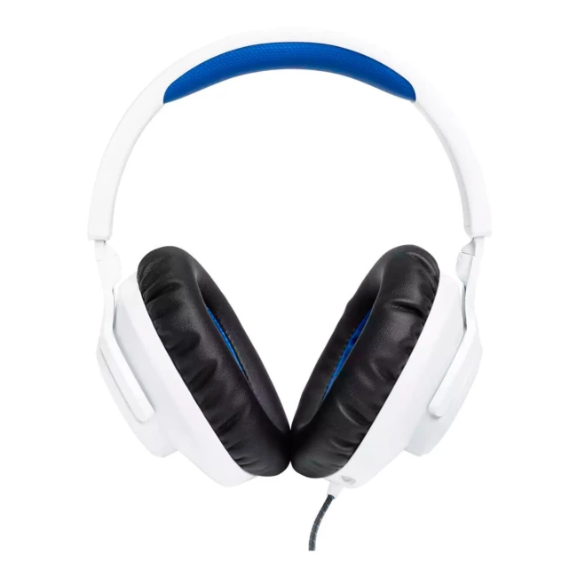 Навушники JBL Quantum 100P White/Blue (JBLQ100PWHTBLU)