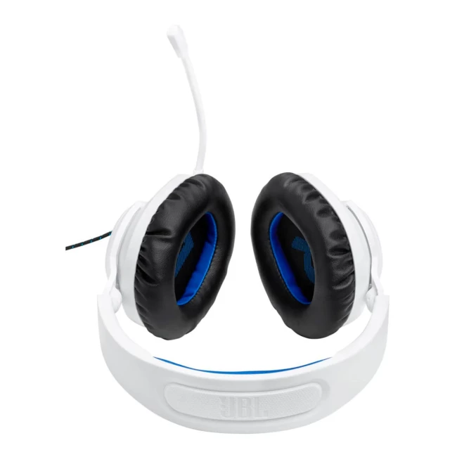Навушники JBL Quantum 100P White/Blue (JBLQ100PWHTBLU)