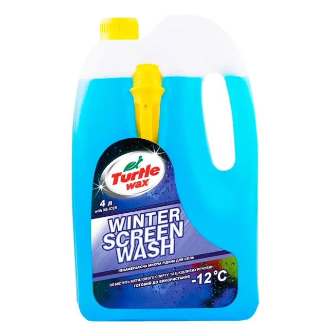 Омыватель стекла Turtle Wax "Жидкое пламя" -12C 4л (W-4050) Омыватель стекла Turtle Wax "Жидкое пламя" -12C 4л (W-4050)