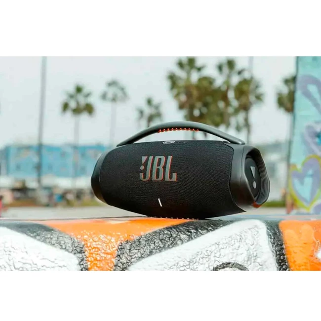 Портативная аккустика JBL Boombox 3 Black (JBLBOOMBOX3BLKEP)