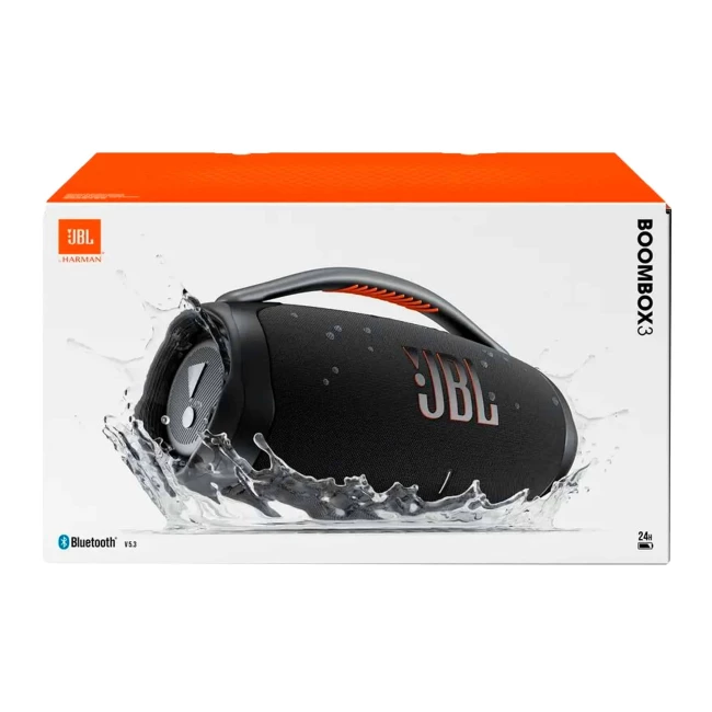 Портативная аккустика JBL Boombox 3 Black (JBLBOOMBOX3BLKEP)