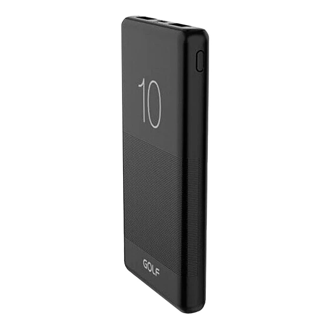 Внешний аккумулятор Golf G80 10000mah 10W черный