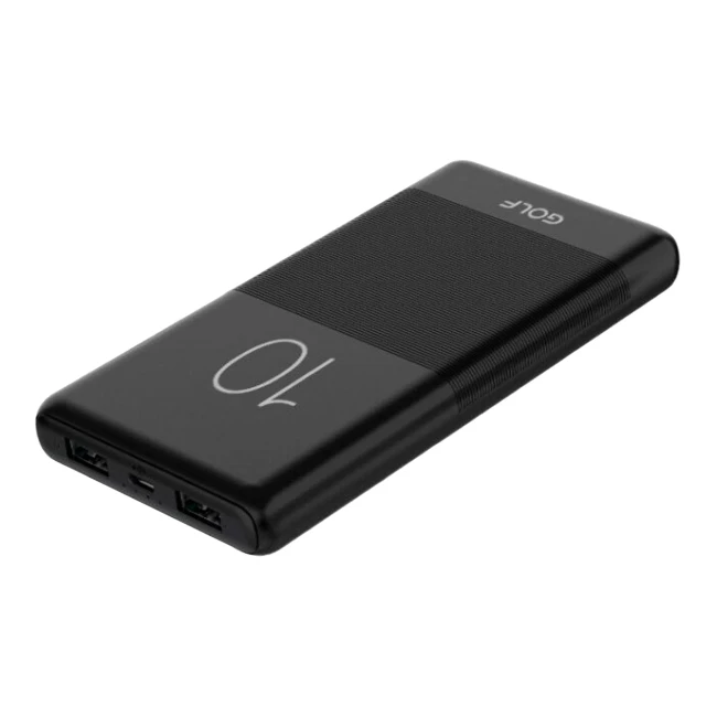 Внешний аккумулятор Golf G80 10000mah 10W черный