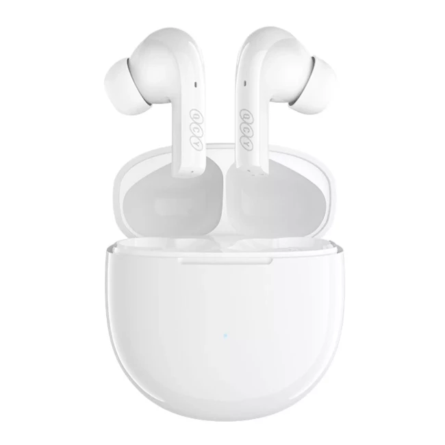 Навушники QCY T18 (BH21QT18B) White (960800) Навушники QCY T18 (BH21QT18B) White (960800)