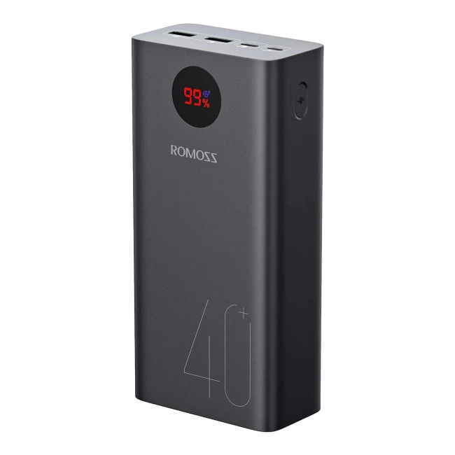 Внешний аккумулятор Romoss PEA40 40000mAh 18W черный (PEA40-112-2A45)