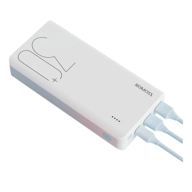 Внешний аккумулятор Romoss Sense8+ 30000mah белый  (PHP30-401-02)