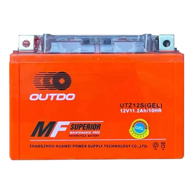 Мото аккумулятор OUTDO MOTO GEL 6CT-11Ah (UTZ12S)