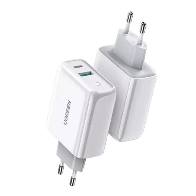 Сетевое зарядное устройство UGREEN CD170 38W USB/Type-C белый