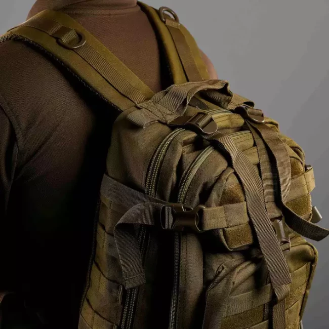 Рюкзак тактический 2Е 25л Molle зеленый (2E-MILTACBKP-25L-OG)