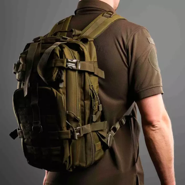 Рюкзак тактический 2Е 25л Molle зеленый (2E-MILTACBKP-25L-OG)