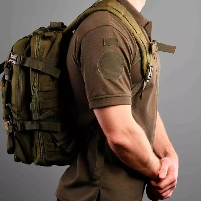 Рюкзак тактический 2Е 25л Molle зеленый (2E-MILTACBKP-25L-OG)