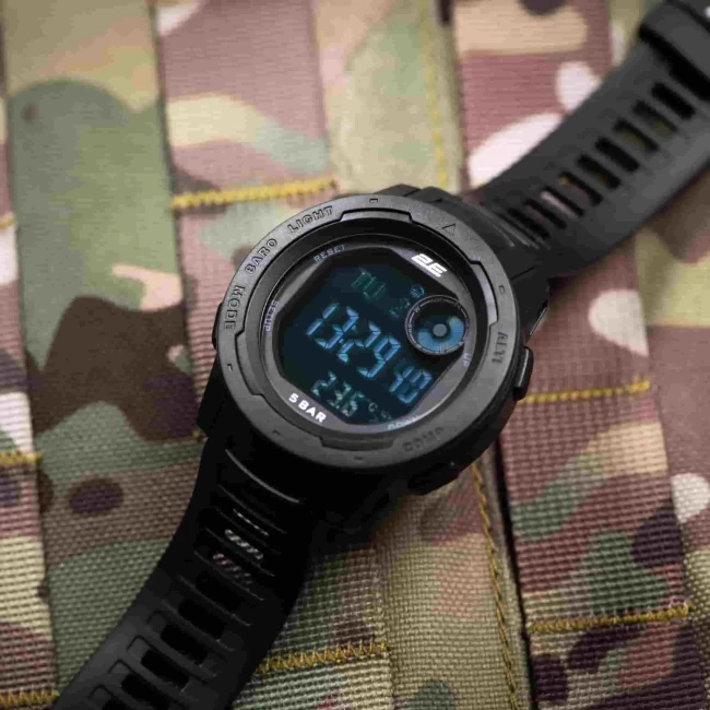 Тактические часы 2E Delta X Black (2E-TCW10BK)