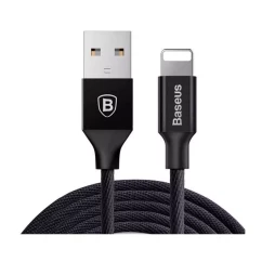Кабель Baseus USB to Lightning 1.8m чорний (CALYW-A01)
