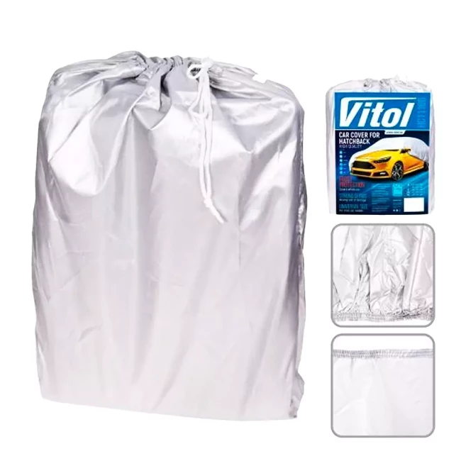 Тент автомобильный VITOL 3XL серый (HC11106 3XL)
