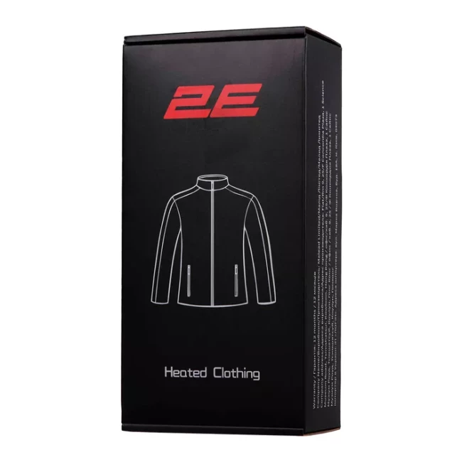 Кофта з підігрівом 2E Tactical heat power grey розмір XXL (2E-HJHPXXL-GR)