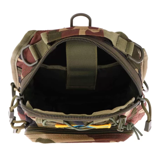 Сумка Слінг 2Е Tactical Laser Cut 2.5л темний камуфляж (2E-MILSLIBAG-Y09L-WC)