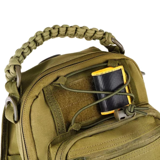 Сумка Слинг 2Е Tactical Laser Cut 2.5л зеленая (2E-MILSLIBAG-Y09L-OG)