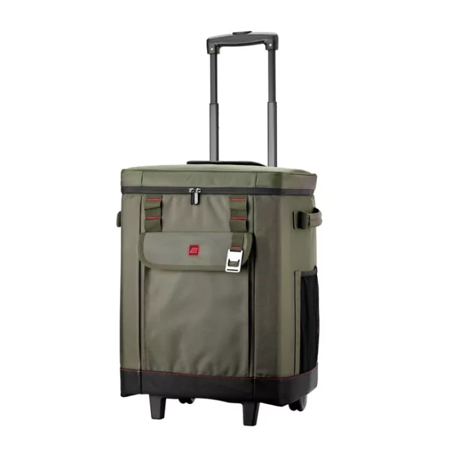 Термосумка на колесах 2E Picnic 50л темно-оливковая (2E-TWBP50L-DO)