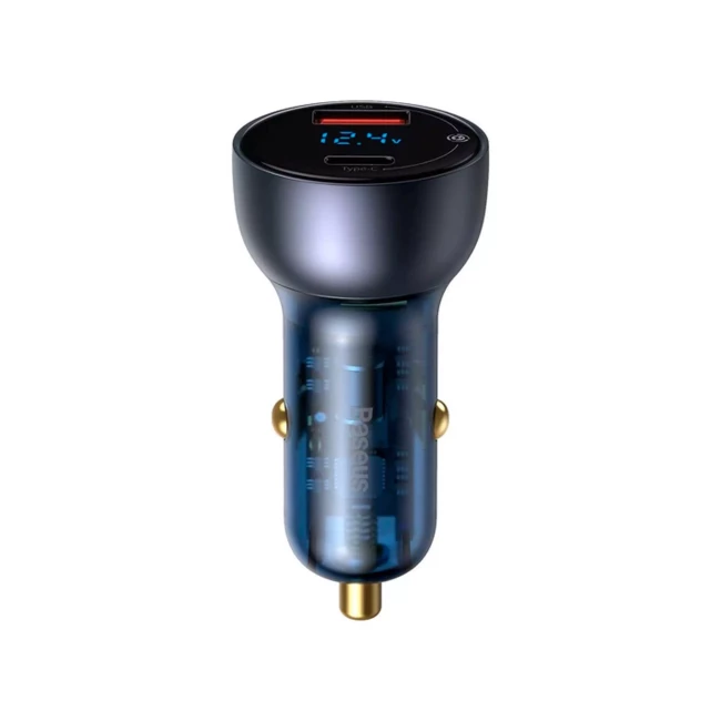 Автомобиьное зарядное устройство Baseus Particular Digital QC+PPS,Dark Gray (CCKX-C0G)