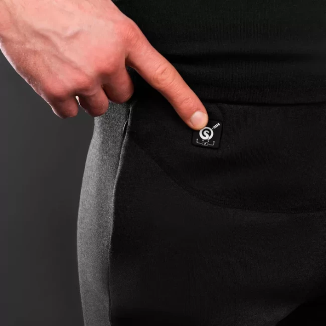 Чоловіча термобілизна з підігрівом 2E eFiber for Men Black розмір XXL (2E-HUEFMXXL-BK)