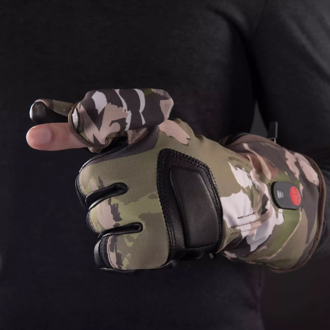 Рукавиці з підігрівом 2E Hunter camo розмір XXL (2E-HGRHRXXL-CM)