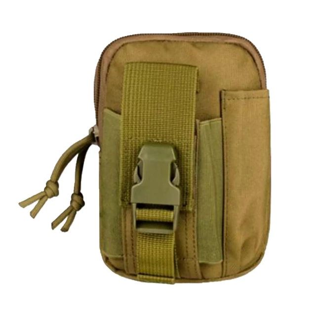Подсумок тактический 2Е 2 отдела Моlle зеленый (2E-MILBELPOUCH-Y-OG)