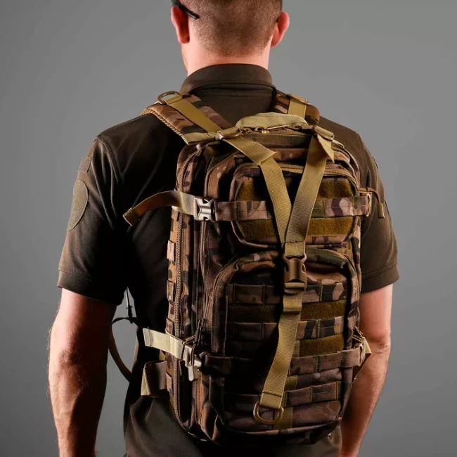 Рюкзак тактический 2Е 25л Molle камуфляж (2E-MILTACBKP-25L-MC)