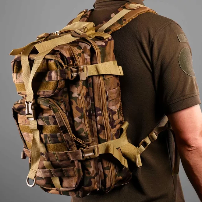 Рюкзак тактический 2Е 25л Molle камуфляж (2E-MILTACBKP-25L-MC)