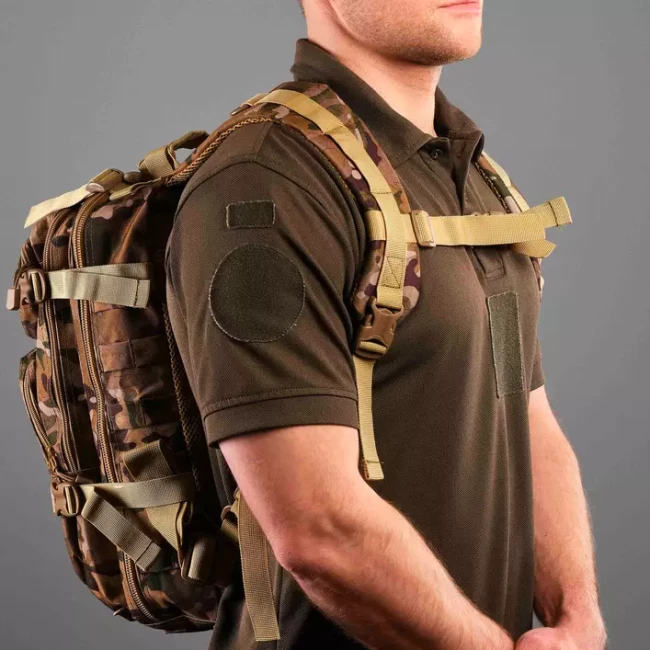 Рюкзак тактический 2Е 25л Molle камуфляж (2E-MILTACBKP-25L-MC)