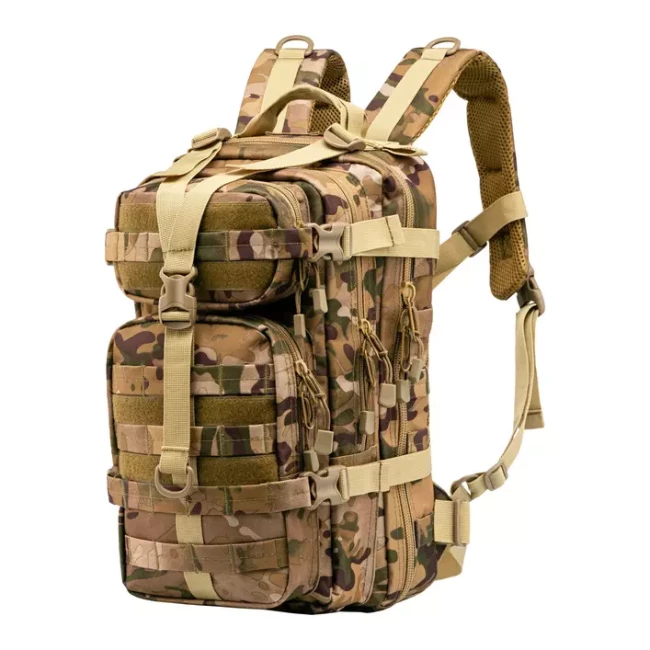 Рюкзак тактический 2Е 25л Molle камуфляж (2E-MILTACBKP-25L-MC) Рюкзак тактический 2Е 25л Molle камуфляж (2E-MILTACBKP-25L-MC)
