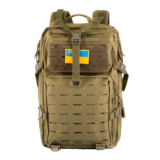 Рюкзак тактический 2Е 36л Laser Cut зеленый (2E-MILTACTBKP-Y36L-OG)