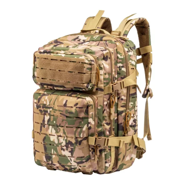Рюкзак тактический 2Е 45л Laser cut камуфляж (2E-MILTACBKP-45L-MC)