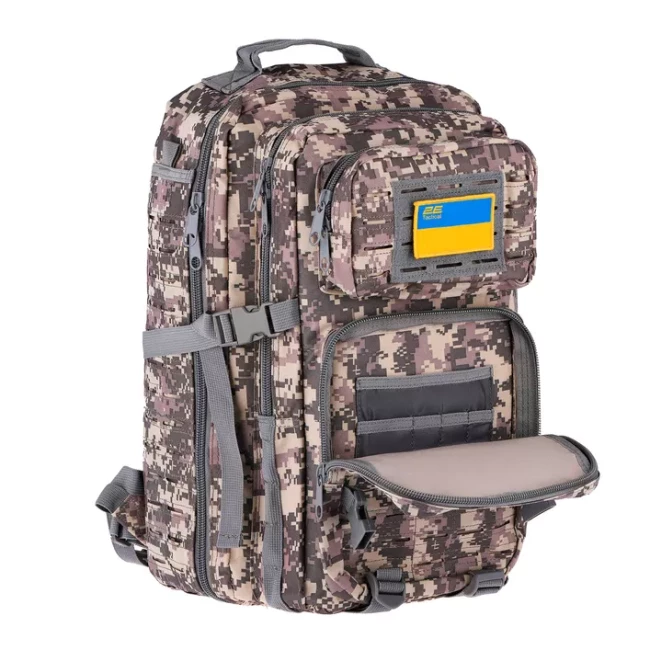 Рюкзак тактический 2Е Tactical 36л светлый камуфляж (2E-MILTACTBKP-Y36L-ACU)
