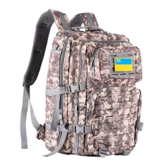 Рюкзак тактичний 2Е Tactical 36л світлий камуфляж