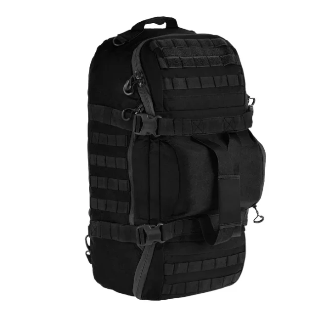 Сумка-баул/рюкзак 2Е Tactical L Molle черная (2E-MILDUFBKP-L-BK)