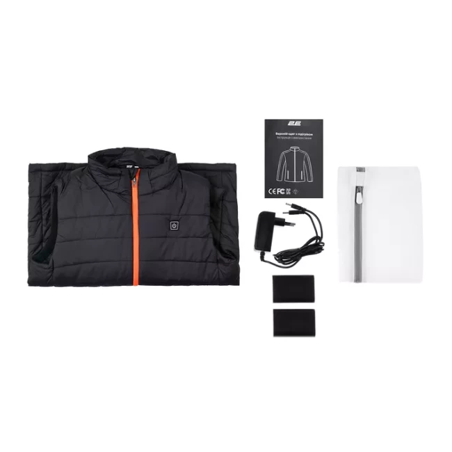Жилет з підігрівом 2E Tactical Heat Power Plus Black розмір XL (2E-HVHPPXL-BK)