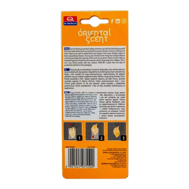 Ароматизатор Oriental scent солодке захоплення (075500)