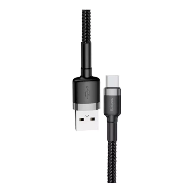 Кабель Baseus Cafule USB Micro 1.5A 2M черно-серый