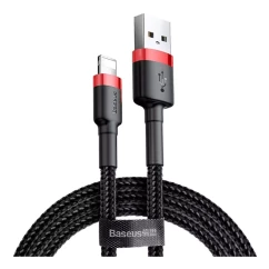 Кабель Baseus USB to Lightning 1.5A 2m красно-черный (CALKLF-C19)