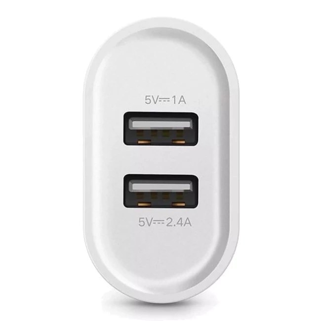 Сетевое зарядное устройство UGREEN CD104 2xUSB 3.4A Charger белый