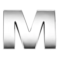 30163 3D-буква MAK: "M" малая