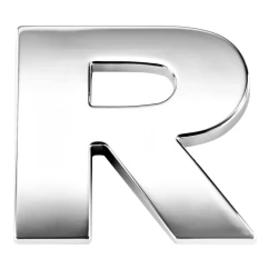 30168 3D-буква MAK: "R" малая