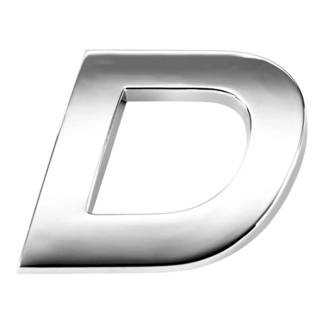 30198 3D-буква MAK: "D" нахил.