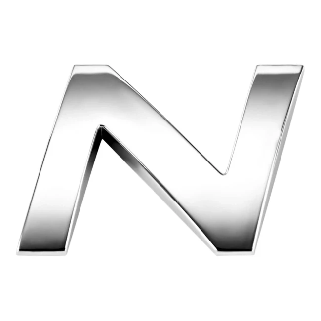 30208 3D-буква MAK: "N" наклон. 30208 3D-буква MAK: "N" наклон.