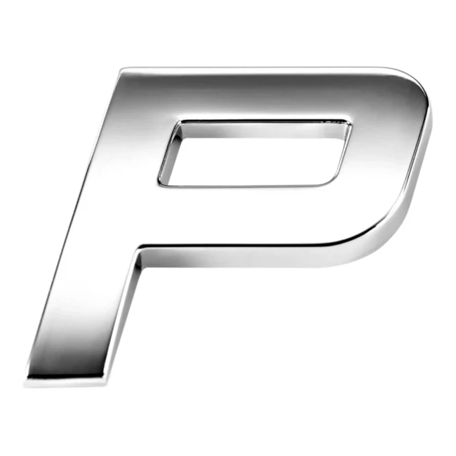30210 3D-буква MAK: "P" наклон.