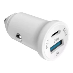 мобильное зарядное устройство Piko 20W USB + Type-C белый
