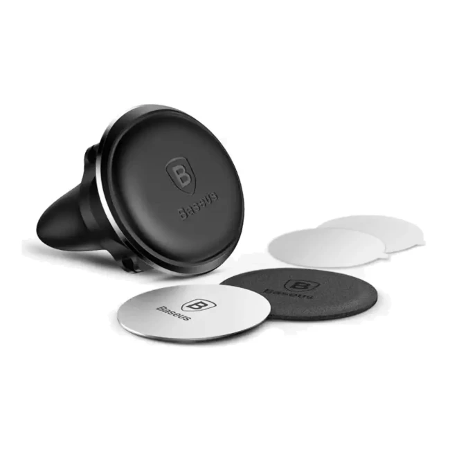Держатель автомобильный Baseus Magnetic Air Vent Car черный (SUGX020001)
