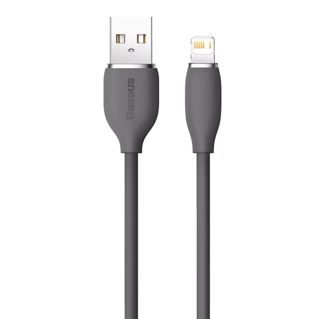 Кабель Baseus USB to Lightning 2.4A 2m черный (CAGD000101)