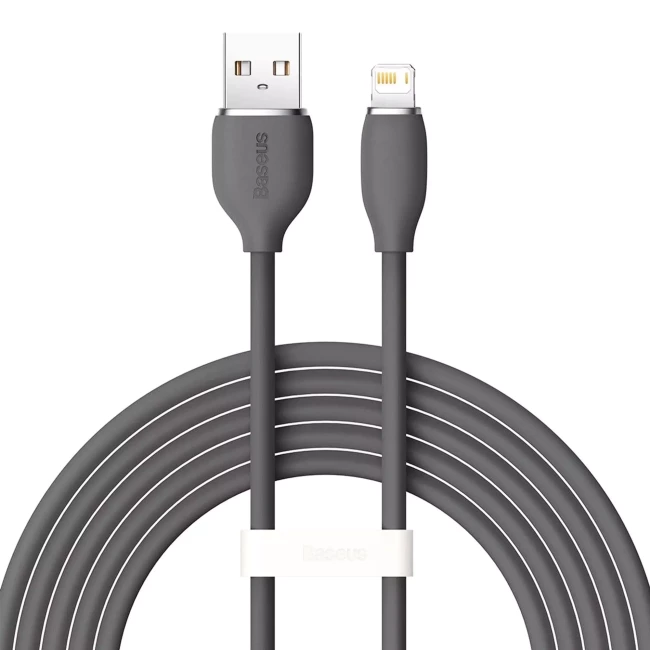 Кабель Baseus USB to Lightning 2.4A 2m черный (CAGD000101) Кабель Baseus USB to Lightning 2.4A 2m черный (CAGD000101)